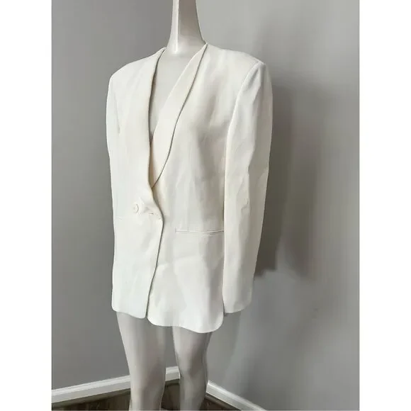 NWT THE ROW Alda Double-Breasted Blazer Jacket Size 0 $2150